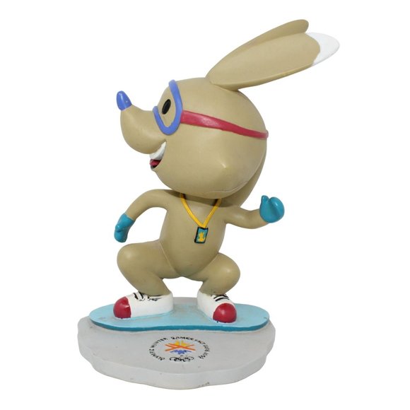 VTG 2002 USA Olympic Winter Games Salt Lake Bobblehead COOPER Snowboarding Fox - Picture 2 of 6